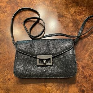 Marc by Marc Jacobs metallic leather Jane at the disco crossbody bag